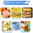 thumbnail image 5 of RYLZX 3Pcs  Air Fryer Egg Mold,Silicone Egg Molds, Individual Egg Bite Maker Reusable Egg Molds, Microwave Egg Cooker, Dishwasher Safe (Round-Blue), 5 of 6