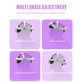 thumbnail image 2 of Virtual Reality Headset for Meta Quest 3, Size Adjustment Function, Comfortable VR Head Strap Accessory, 2 of 8