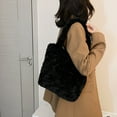 thumbnail image 1 of Bolso de hombro para mujer, de hombro Retro para otoño e invierno, de viaje portátil sólido, 1 of 6