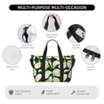 thumbnail image 3 of Travel Duffle Bag Calla Lily Flowers Petal Travel Tote Bags Carry on Luggage Waterproof Weekender Bags with Top Handle Adjustable Shoulde Strap for Travel Gym, 3 of 5
