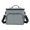 Gray, variant on THOPBPRK Insulated Fabric Lunch Bag Large Capacity Thermal Tote for Picnic Camping and Outdoor Activities Leakproof Bento Box Cooler for Work and Travel, Black