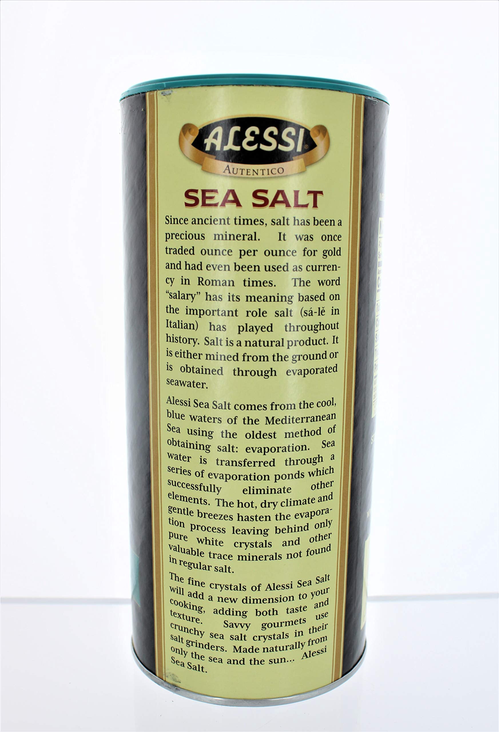 Alessi - Exquisite Mediterranean Sea Salt Duo, 2-Pack of 24 Oz Pkgs