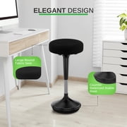 Wobble Stool Standing Desk Chair | Adjustable Height 23–33” Tall Active Sitting Stool for Office, Classroom & Home Workspaces