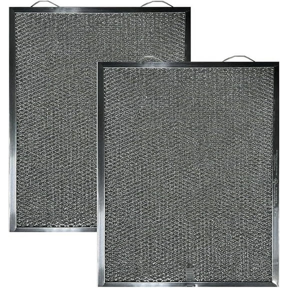 Air Filter Factory Replacement for S99010430-001, HPFA124 Broan Aluminum Mesh Grease Range Hood Filters 2-Pack