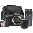 thumbnail image 1 of Canon EOS R6 Mark II Mirrorless Camera with 24-105mm f/4-7.1 Lens + Canon RF 75-300mm f/4-5.6 Lens (Canon RF) Accessory Bundle, 1 of 11