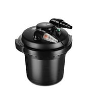 Pond Pump Filter Bio Water Pressure Filter with Ultraviolet Feature UV Light Sterilizer Bulb Canister System Koi Fish Aquarium Tank Garden Water Clarifier 1100 - 2200 Gallons (8000L)