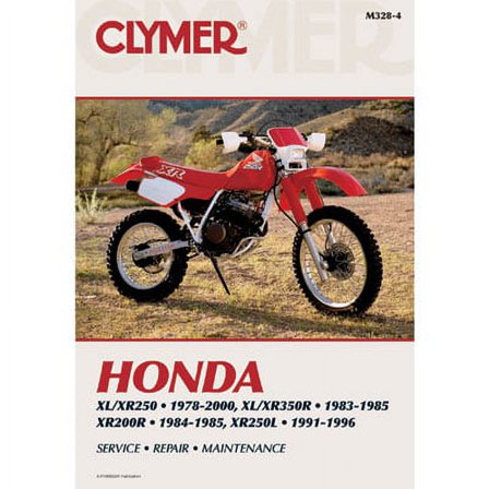 Clymer Repair Manuals for Honda XR250 1979-1980
