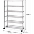 thumbnail image 2 of Seville Classics 6 Tier NSF Steel Wire Shelving Rack, 2 of 2