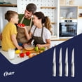thumbnail image 6 of Oster Baldwyn 4 piece 4.5 inch Stainless Steel Steak Knife Set, 6 of 7