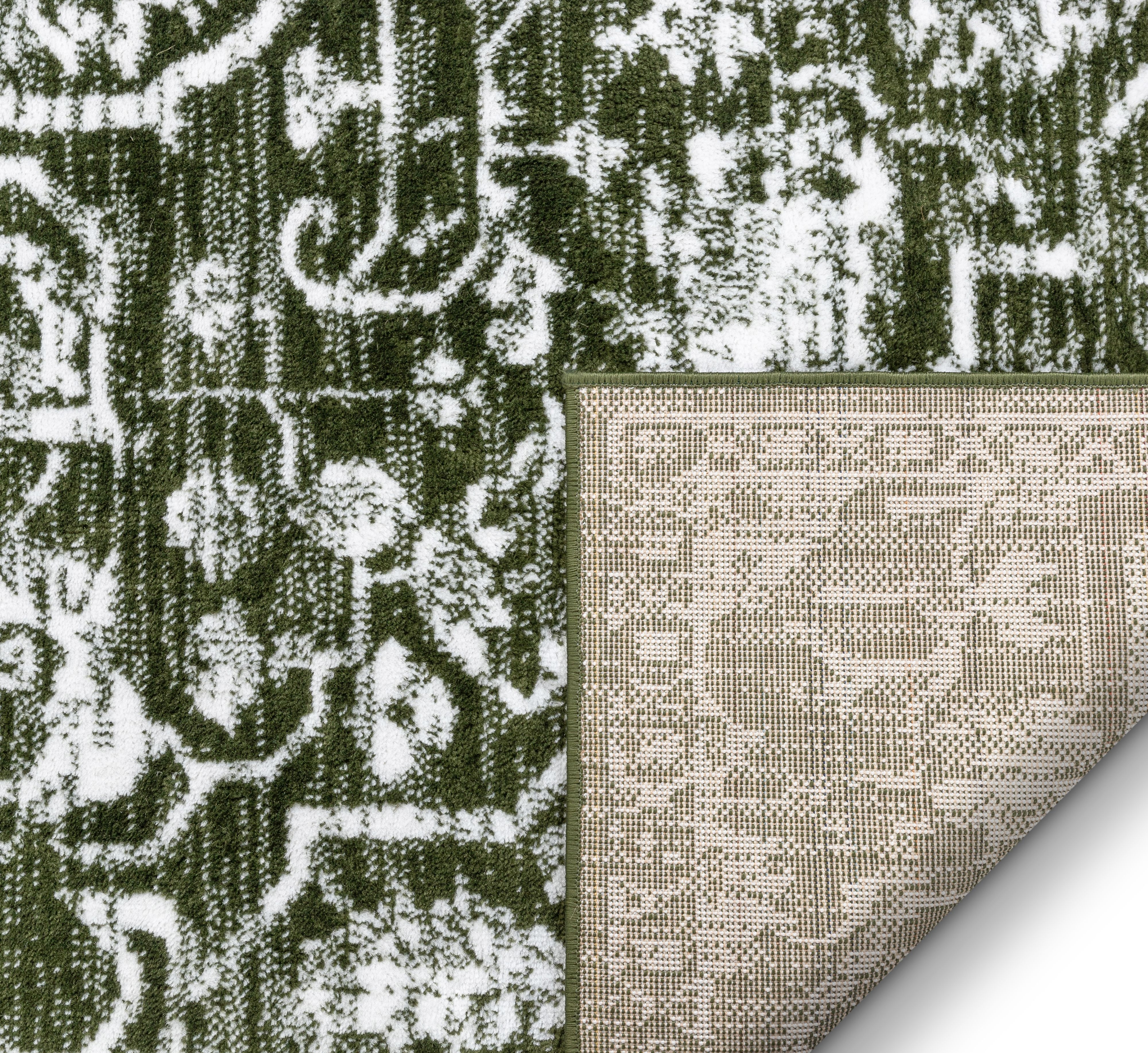Well Woven Della Green Vintage Medallion Pattern 3x10 (2'7" x 9'10") Runner Rug