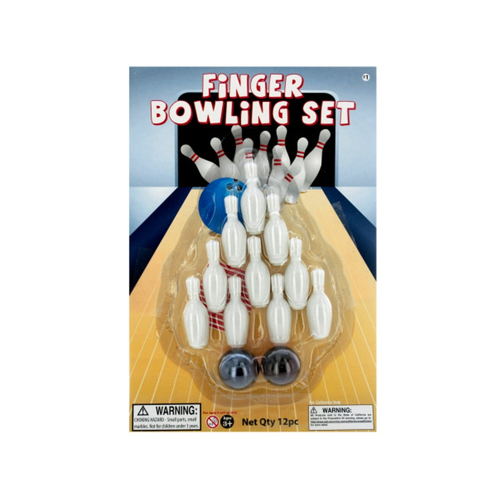 12 Piece Finger Bowling Set, 18 Count