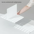 thumbnail image 5 of Versatile Clear Closet Partition Portable for Handbags and Accessories Organization Easy to Install Shelf Divider, 5 of 9