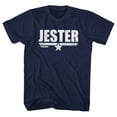 thumbnail image 1 of Top Gun Jester Navy Adult T-Shirt, 1 of 2