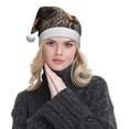 thumbnail image 5 of Cauagu Graffiti Cool Duck for Adult Christmas Hat,1-Pack Xmas Holiday Hat Santa Hat for Women & Men Festive Headwear Accessories Fit for Christmas/New Year/Party, 5 of 6