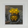 thumbnail image 4 of 12" LED Lighted Irish St. Patrick's Day Pot of Gold Window Silhouette Decoration, 4 of 4