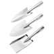 thumbnail image 3 of 3Pcs Stainless Steel Garden Shovels Handheld Digging Trowels for Gardening Multi-Function Shovels, 3 of 4