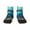 2 Black-2, variant on Underwater Fish Turtle Pattern Quarter Crew Socks,Toe Seamed Ankle Socks,Cotton Cushioned Breathable Athletic Crew Sports Socks