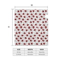 thumbnail image 5 of Lsque Red Ladybugs On Black Dotted Mailbox Cover Standard Size ,Magnetic Mailbox Covers Post Wraps Letter Box Cover -25.5x21 in, 5 of 9