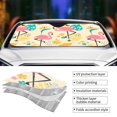 thumbnail image 5 of XMXY Car Sun Shade Windshield, Cartoon Seamless Animals Automotive Front Window Sun Visor for Cars SUV Trucks, Medium Size, 5 of 8