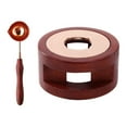 thumbnail image 2 of Wax Seal Warmer Wooden Handle Melting Spoon Kit Sealing Wax Oven Tool For Wedding Wax Envelope Seal Stamp/ candle aromatherapy, 2 of 9