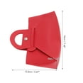 thumbnail image 4 of Unique Bargains 1 Pc Handheld Eyeglasses Bag Portable Eyeglasses Storage Red, 4 of 5