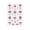 A001- Red, variant on Forehead Gems Face Jewels for Stage Makeup Festival Makeup Self Adhesive Crystal Rhinestone for Prom Bachelorette Bridal Shower Wedding Renaissance Faire