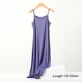 thumbnail image 1 of Jupon Sans Couture en Soie Glacée pour Femmes Été Grande Taille Sans Manches Combinaison Intérieure Modal, 1 of 5