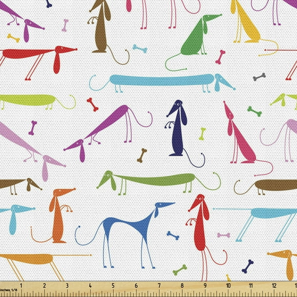 Dachshund Fabric The Yard