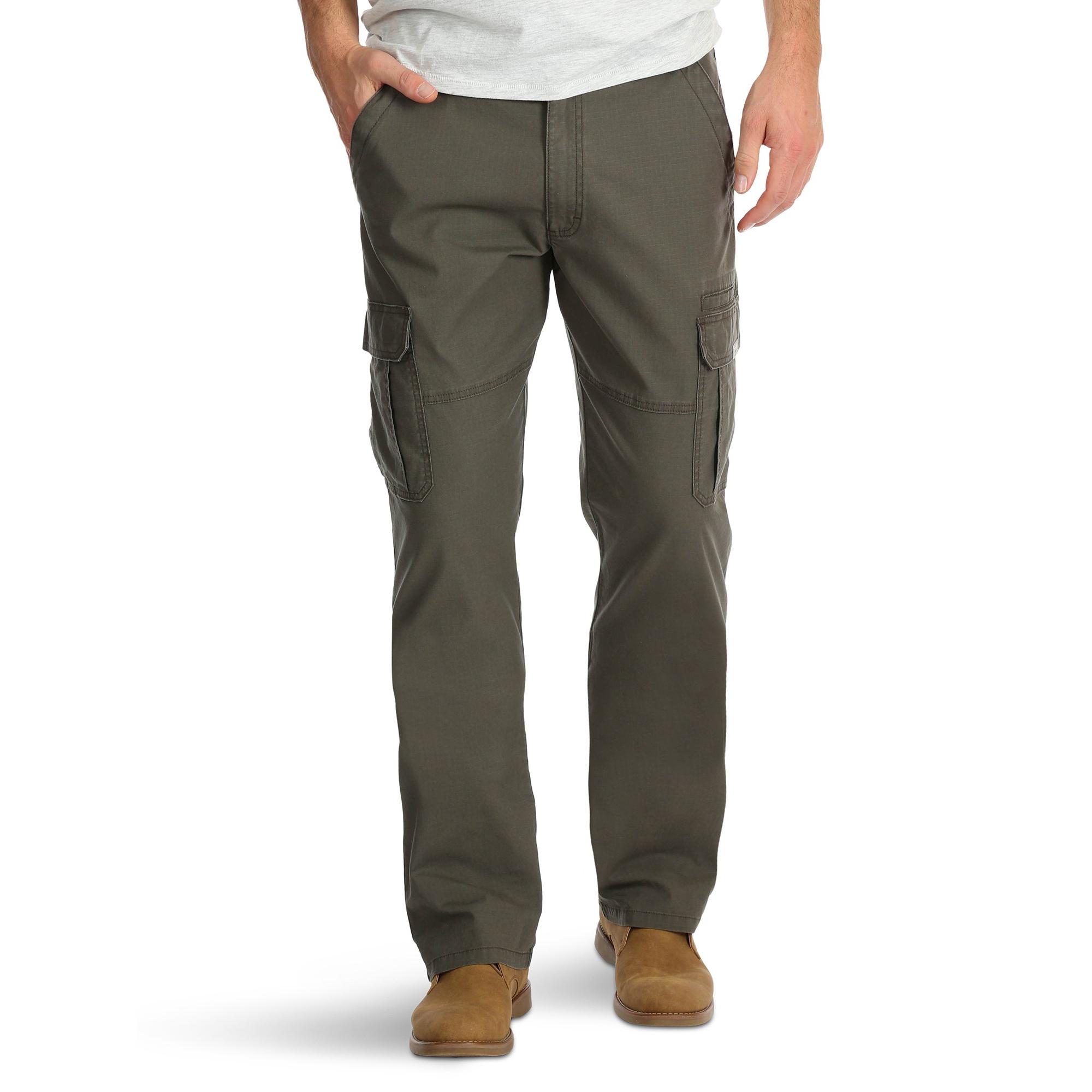 Relaxed Fit Cargo Pants With Stretch 
