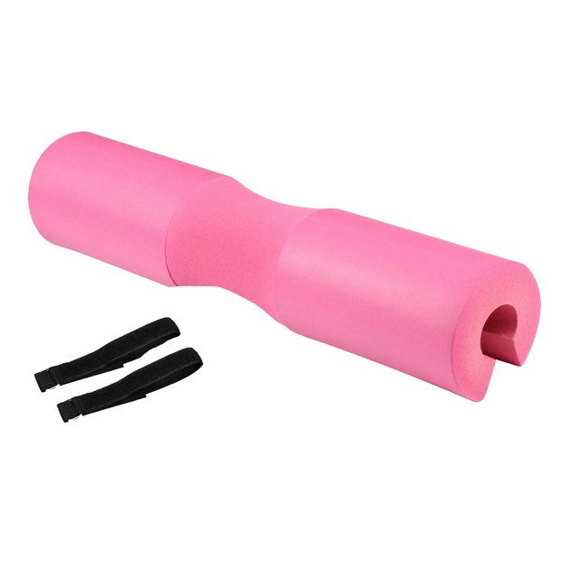 Coussin d'Haltère Coussin pour Squats pour Poussées de Hanches Squats Fentes - Protecteur Rose et