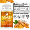thumbnail image 6 of Turmeric Curcumin Capsules,1500mg with Black Pepper High Absorption,Joint Support Herbal Supplement, 6 of 6