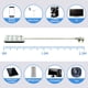 thumbnail image 5 of Tira de alimentación con 6 enchufes de CA y 3 puertos USB 1 tipo C Cable de extensión de 6 pies Prot Tomshoo  Blanco, 5 of 7