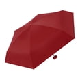 thumbnail image 6 of Travel Umbrella Sun Protection Easy Grip for Walking Adults Kids Backpacking Deep Red, 6 of 8