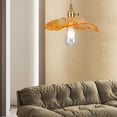 thumbnail image 1 of Lámpara colgante de flores perfecl LED decorativa de lujo para mesita de noche Bar mostrador cocina y café Naranja, 1 of 8