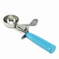 thumbnail image 6 of RUseeN Portion Scoop, 2 OZ Disher Scoop, #16 Scooper, 4 Tbsp Large Cookie Scoop, Blue Handle, for Portion Control, Cookie Dough, Cupcake Batter, Ice Cream, 6 of 7