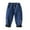 Blue-3, variant on Girls Winter Jeans Toddler Baby Fleece Lined Pants Thicken Elastic Waist Cute Printed Casual Jean Trousers, Blue, 5 Years