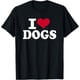 thumbnail image 1 of Camiseta I Love Dogs, 1 of 2