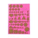 thumbnail image 1 of Herramienta de dibujo de regla DIY, plantilla portátil hecha a mano, plantilla de filigrana de diferentes formas, herramienta de papel para filigrana Rosa Macarena tablero de quilling de papel, 1 of 8