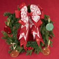 thumbnail image 2 of Juego de cintas PAPER FAIR con purpurina roja, bastones de caramelo navideños de 4 x 8 yardas, 2 of 8