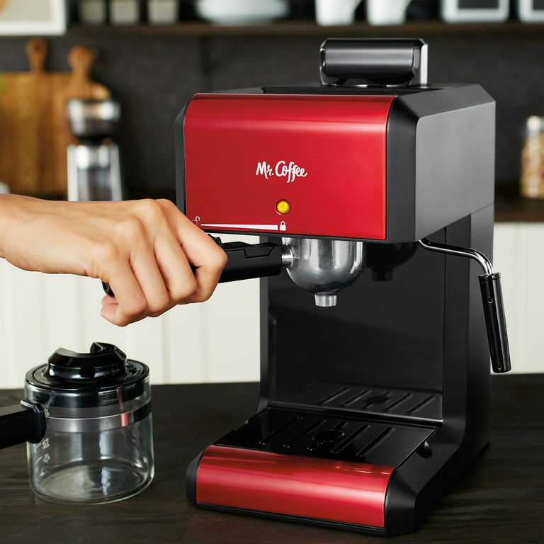  Mr. Coffee 4-Cup Steam Espresso System with Milk