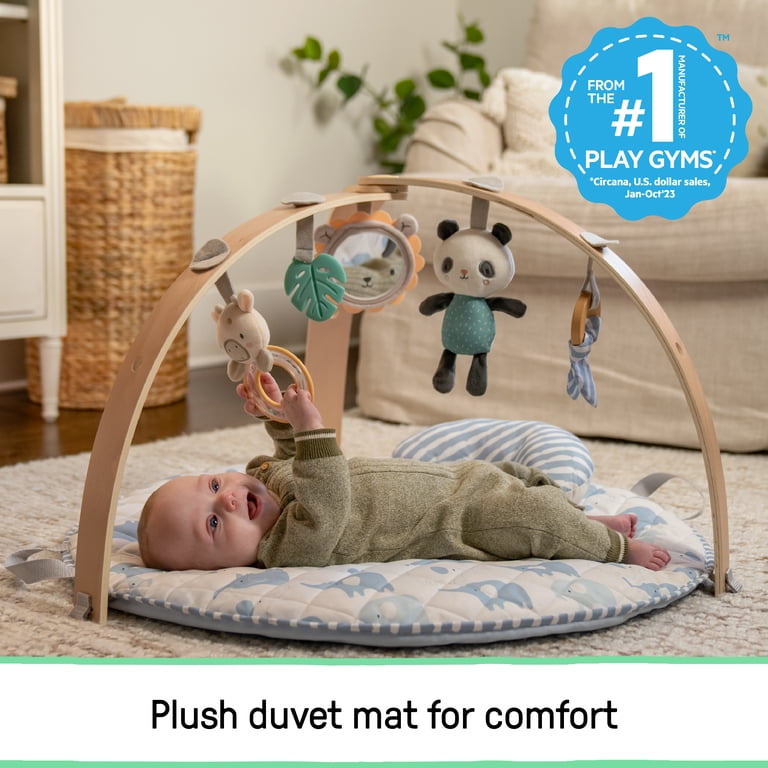 Ingenuity Cozy Spot Reversible Duvet Activity Gym photo 2