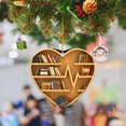 thumbnail image 4 of LSLJS Hanging Ornaments, Decorative Christmas Tree with Christmas 1 Hanging Book, Car with Halloween, Christmas, Family and Backpack, Christmas Decorations, 4 of 4