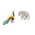 thumbnail image 1 of Escultura de , figura rústica de animal, adorno decorativo para jardín, tallado a mano, de madera, para estantería de libros en casa, 1 of 8
