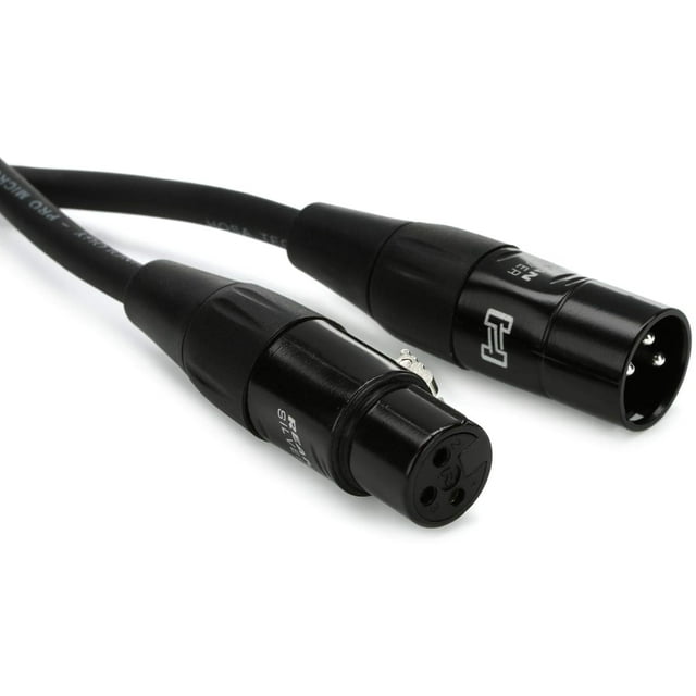 Cable de micrófono Hosa Hmic-003 REAN XLR3F a XLR3M 90 cm