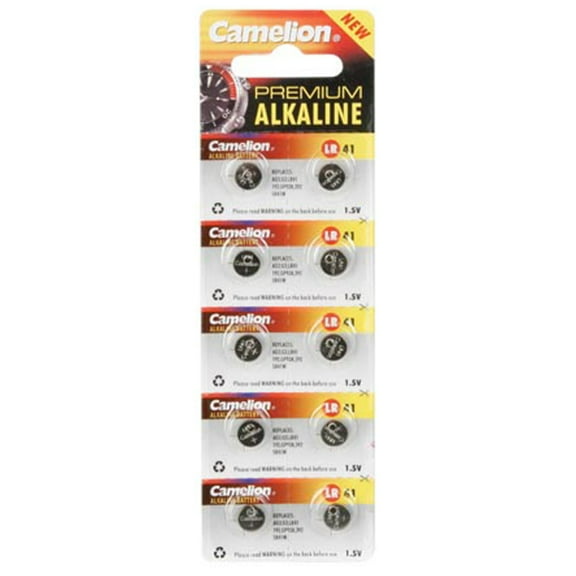2500 x AG3 / 384 / 392 / LR41 Camelion Button Batteries