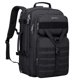 thumbnail image 1 of Mochila de viaje WITZMAN B688 negra de 45 litros para hombre con portátil de 17 pulgadas, 1 of 8