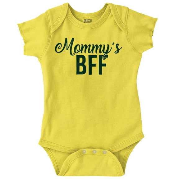 Mommy's BFF Cute Adorable Daughter Bodysuit Jumper Girls Infant Baby Brisco Brands 12M