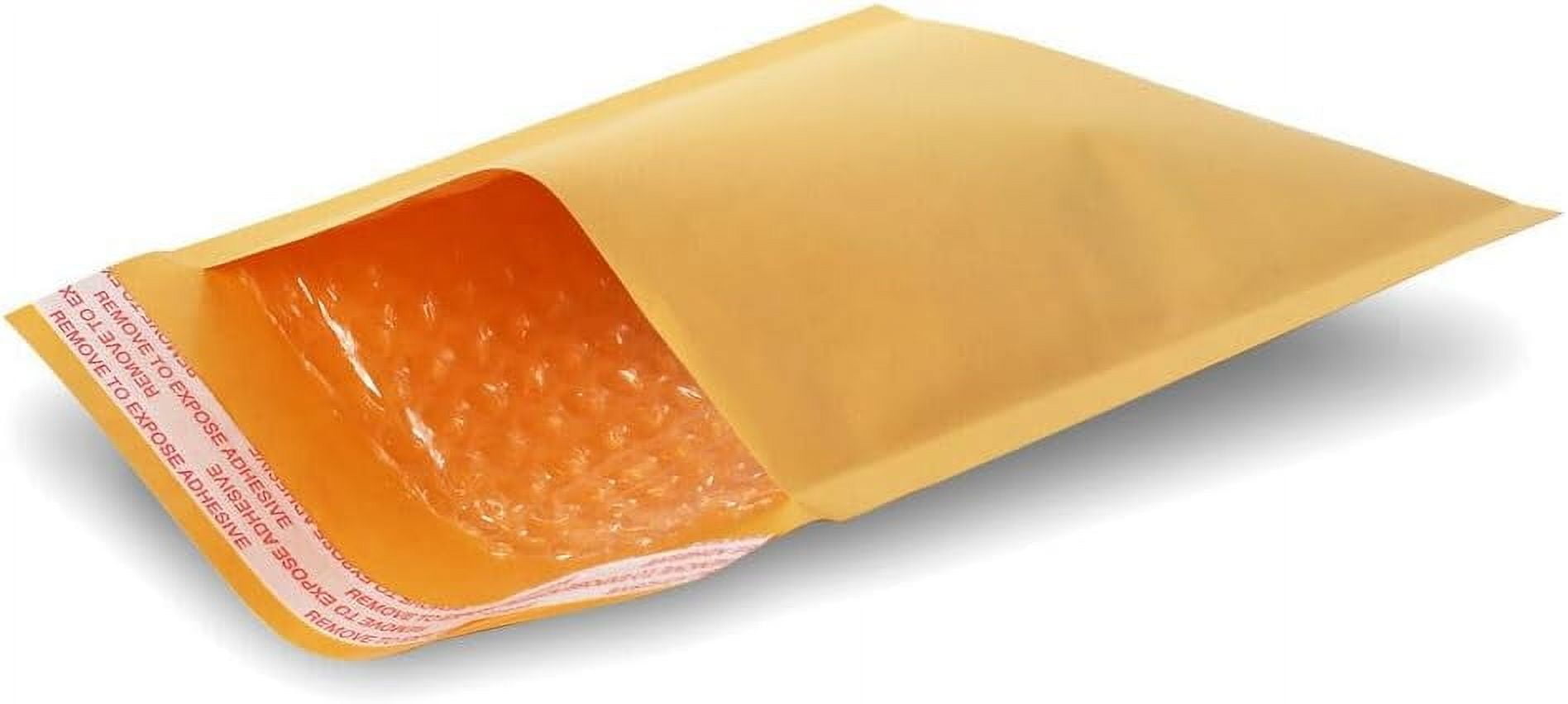 Bubble mailer envelopes [100 pack] mailing packaging envelopes #0 (6 inches by 9 inches)