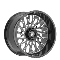 22x10 Fittipaldi Offroad FA08BM Gloss Black Milled Wheel 8x170 (-19mm)