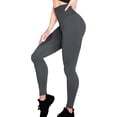 thumbnail image 2 of Leggings Termico Dahirim Store Mujer Gris Cintura Alta Unitalla, 2 of 5